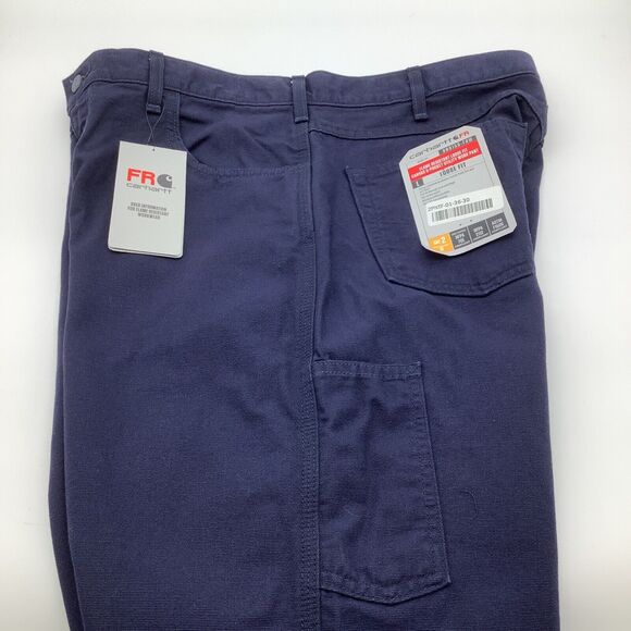Carhartt FR Flame Resistant Mens Loose Fit Canvas Utility Pants Size 36 x 30 NWT - Picture 7 of 15